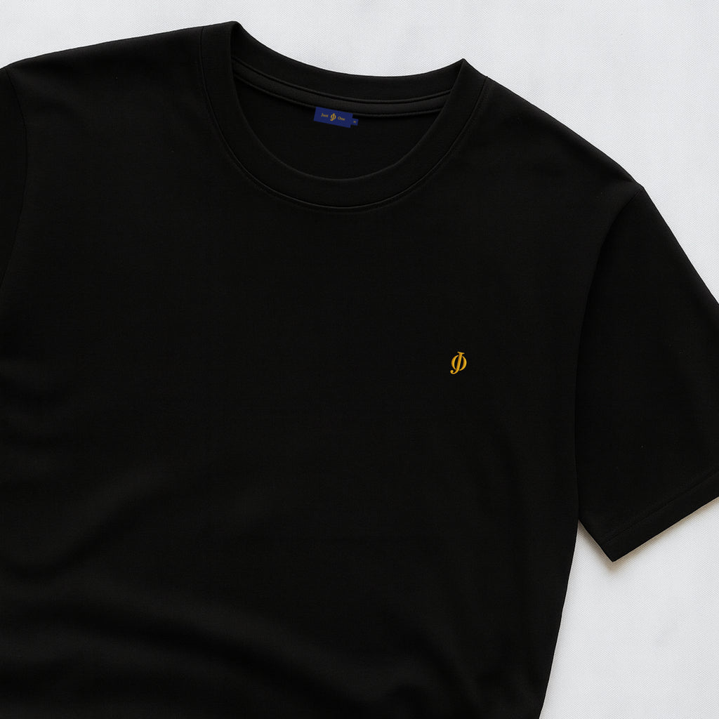 Black Just One Tee
