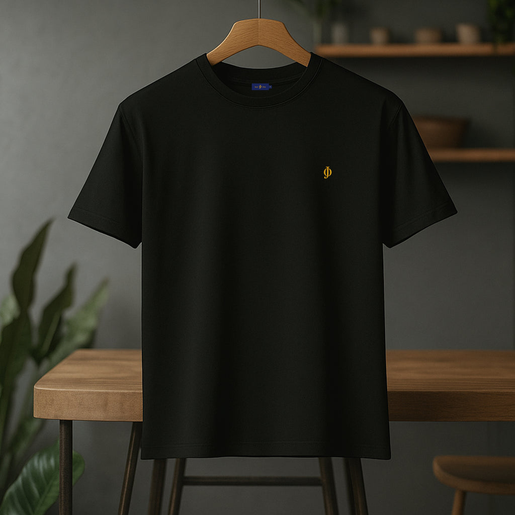 Black Just One Tee