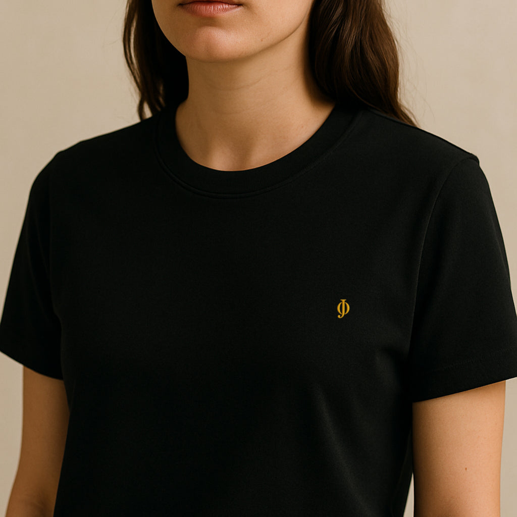 Black Just One Tee